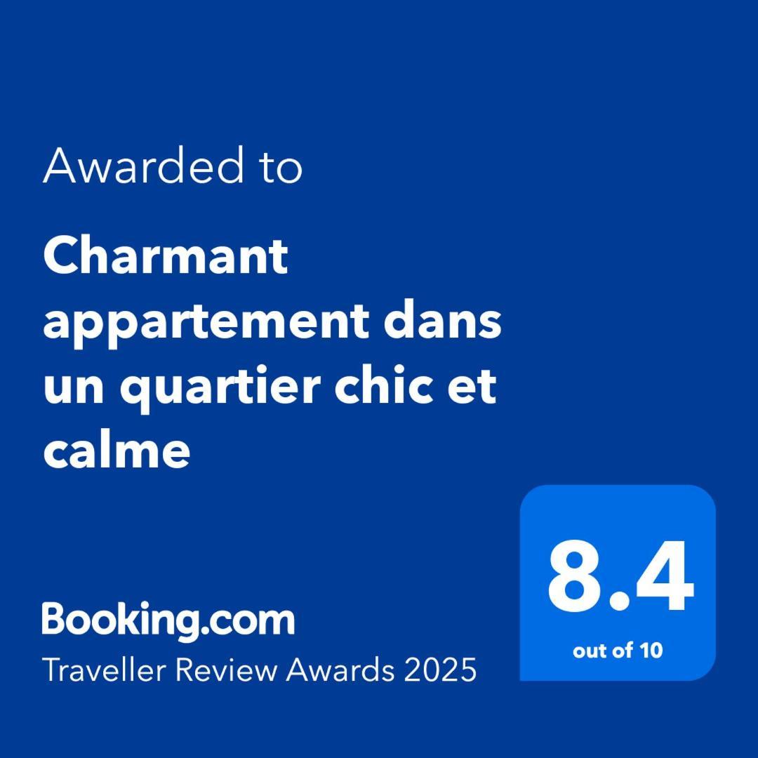 Au Centre,charmant Dans Un Quartier Chic Et Calme, Tres Bon Emplacement Apartamento *